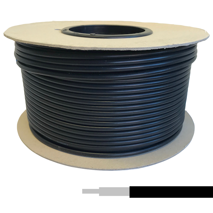Coaxial Cable - RG58/U Low Loss Black (100m) (CRG.58)